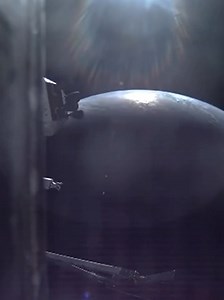 NASA's Artemis II live views from Orion ✨🚀🌑🧑‍🚀 #NASA #Artemis #moonmission #aerospaceengineering #aerospace