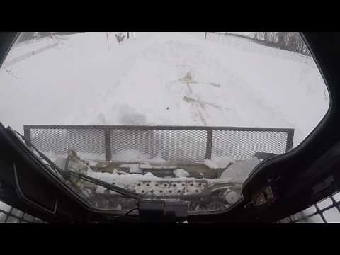 Control Overview--Bobcat Plowing Snow