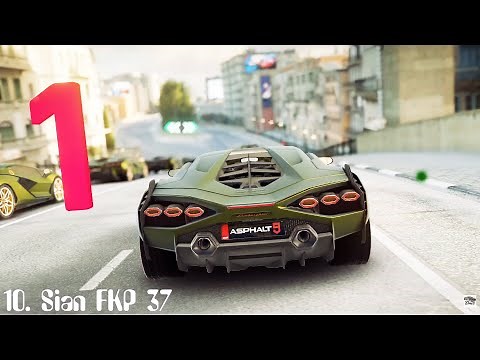 ASPHALT LEGENDS | LAMBORGHINI (Gallardo, Sián FKP 37, Veneno, Aventador, Terzo, Egoista)