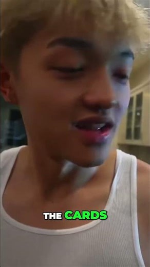 Time Traveler Reveals Card Trick's Secret! Mind-Blowing Magic! #shorts