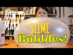 Biggest Slime BUBBLE in the World (How to Make Slime Bubbles)
