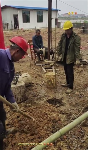 CRAFTING TOOL - Digging Pile With Simple Tool In Rural