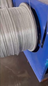 Small Capacity 4 lines Electro Galvanized Wire Production Line Zinc Coating Machine #galvanizedwire