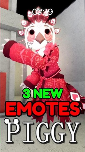 3 NEW EMOTES IN PIGGY.. (New Update)