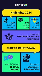 Digi Yatra sets stage for exciting 2025 after clocking over 9 million active users