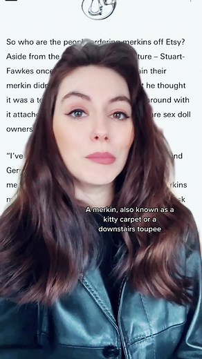 Wigs for your nether-regions may not be as niche as you think! @Elizabeth McCafferty investigates 🫡 #merkin #beautytok #hairextensions