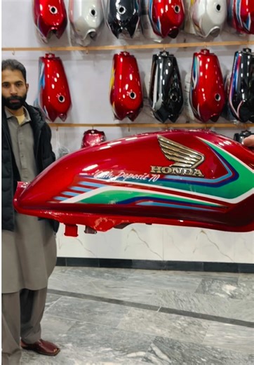 Honda 70 2017 Model: Red Color Modification Review