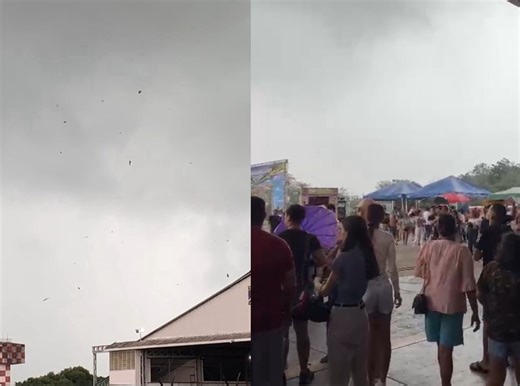 Ventania causa destelhamento e assusta visitantes na Base Aérea de Manaus - Portal Em Tempo