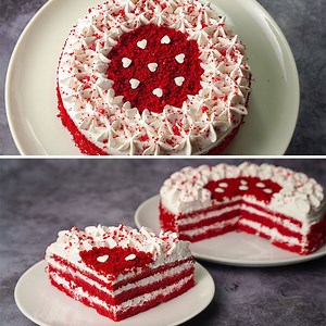 216K views · 2.1K shares | Red Velvet Cake With Cream Cheese Frosting | Yummy Recipes | Facebook