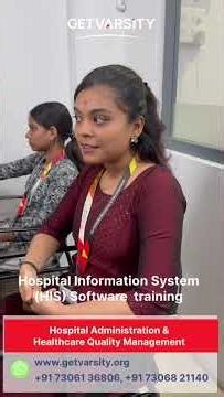 GetVarsity Hospital Information Systems (HIS) Software Training Review #hospitaladministration