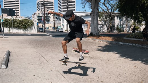 Skateboarding journey from favela to LA