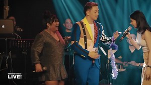 " Keep smiling, keep shining Knowing you can always count on me, for sure " Originally performed by Dionne Warwick, Stevie Wonder, Gladys Knight and Elton John in 1985 which was awarded by the Grammys as Best Pop Performance By Duo or Group with Vocals. Tawag ng Tanghalan's alumni Sofronio Vasquez, Anton Antenorcruz , Jex De Castro, Hazelyn Cascaño and Gigi De Lana gave their rendition to the iconic song with music by HeartBeats. Follow me in the links down below for more updates on performances