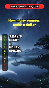 First Grade Quiz Challenge #quiz #QuizChallenge #triviachallenge #trivia #QuizTime #usa #generalknowledge | Quiz Creator