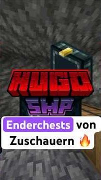 Rating subscriber Ender Chests on the HugoSMP #minecraft #hugosmp #gaming
