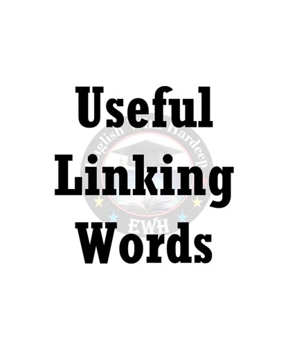 Useful Linking Words #English #grammar #linkingwords #linkers #learningenglish #englishvocabulary | English With Hardeep Singh