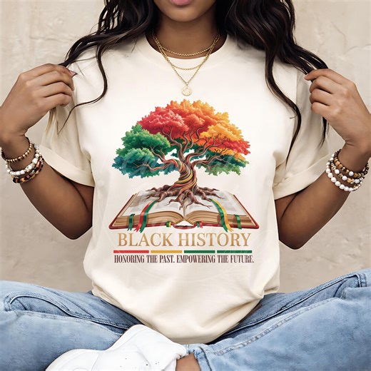 Black History Month Tree PNG | Sublimation Design (digital Download) - Etsy