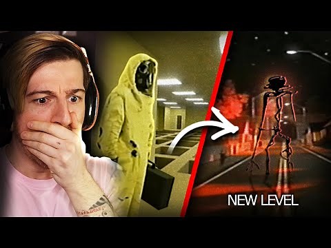 NEW BACKROOMS LEVEL!? THERE'S AN ENTITY HERE.. | The Backrooms (Pitfall Reaction)