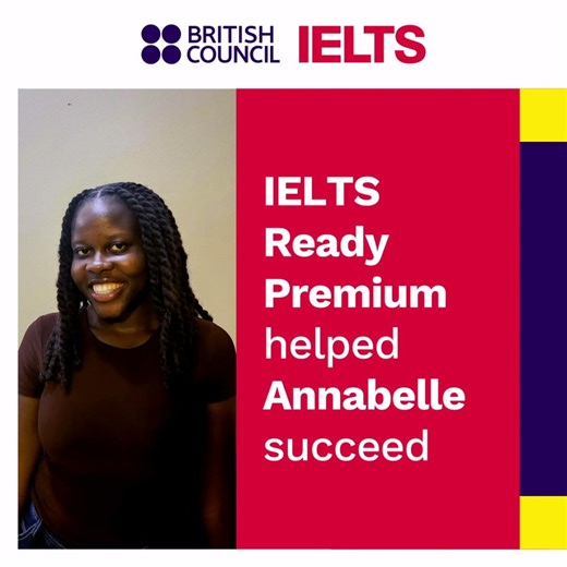 265K views · 3.7K reactions | The free practice materials on our website and the tests in IELTS Ready Premium helped Annabelle Elaine Alok prepare for IELTS. Register for IELTS with us and get free access to IELTS Ready Premium! https://bit.ly/3EVnoGF #BritishCouncil #IELTS #IELTSReadyPremium #IELTSReview #IELTSPractice #WorkAbroad | British Council Uganda | Facebook