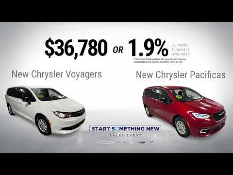 Start Something New at Tom Ahl Chrysler – RAM, Jeep & Van Deals You’ll Love!