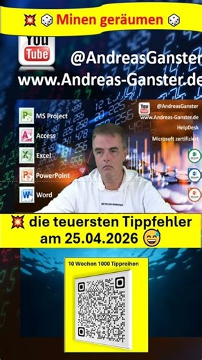 💣 Minenräumen: 7 Tipps gegen teure Fehler (Serie startet in 20 Minuten!)
