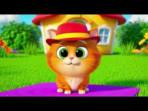 Kids Nursery Rhyme | Funny Cat and Dancing Rat 🐱🐭 | Fun Cartoon Song for Children