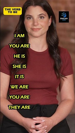 Aprende el VERBO TO BE en Presente simple en SOLO 1 Minutos 🧠 | Inglés Fácil y Rápido