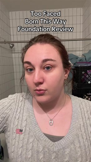 It’s 2:09pm on Wednesday, January 28th. I’ll give you the tea tomorrow if it lasts a full 24 hours! But I have been tempted to try the Born This Way foundation by @Too Faced for a hot minute now and I am so glad I finally did because it works great! Lighting is not forgiving in my bathroom but it’s one of the closer foundation matches I’ve found for myself in a hot minute the more I look at myself in daylight! This is something I chose on my own to review as soon as I saw it here on TikTok and w