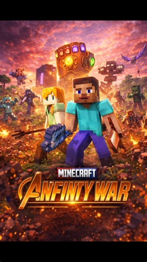 Minecraft Infinity War Full Scene 🤯