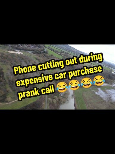 Phone cutting out during expensive car purchase prank call #funnycall #prankcall #fonejacker #uktv #ukcomedy #foryo #fyp #uktiktok #floods #phonecall
