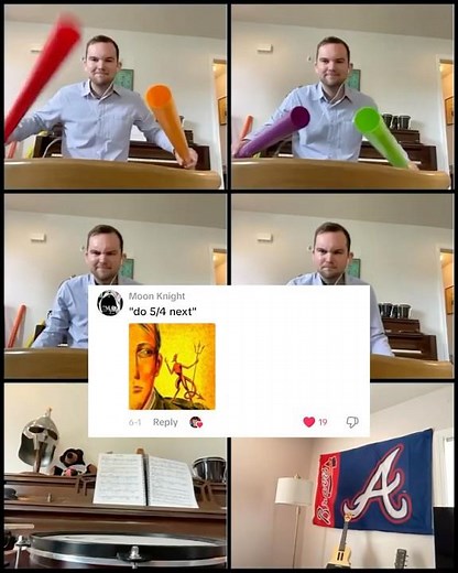 5/4 by Gorillaz but it's Boomwhackers