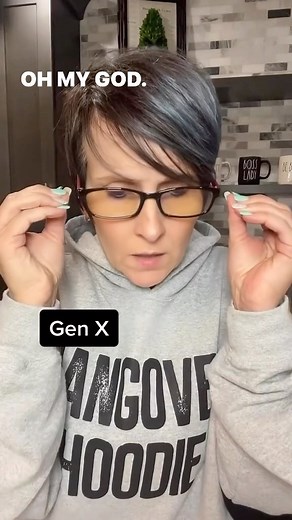389K views · 117K reactions | This is what it’s like for GenX trying to explain things to GenZ today, with words from our past . Our worlds are so similar but very very different! #genx #genz #trapperkeepr #meade #80skid #funny #skit #therealslimsherri #homework #strangerthings #nostalgia #genxers | Sherri Dindal | Facebook