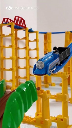 落とさず渡れる！？シューティングスターゴードンの大ジャンプ！thomas accident