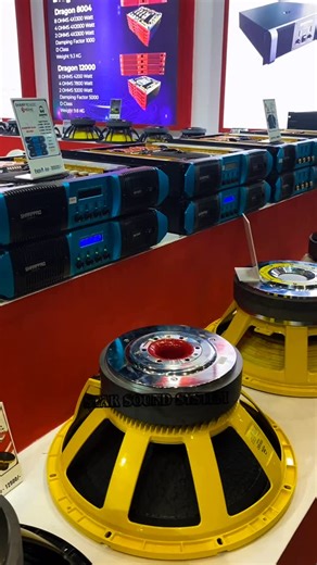 SRV Brother’s on Instagram: "Sharp Audio Amplifier Speaker With Expo Price #dj #star_sound_system #djlife #djexpo #djset"