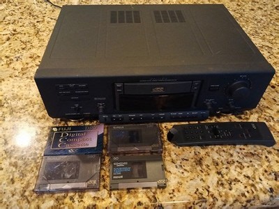Philips DCC 900 Digital Compact Cassette Recorder With Remote & 5 DCC Tapes | eBay