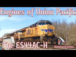 Engines of Union Pacific-ES44AC-H