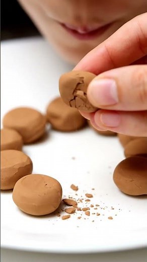 Satisfying Crunchy Clay Eating ASMR | Realistic Crunch Sounds & Relaxing Visuals