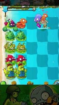 PvZ2 - Random plants vs Octo Zombie #Shorts #pvz2 #pvz #pvz2gameplay #pvzmod