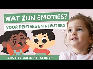 Uitleg Emoties voor Peuters en Kleuters - Kinderfilmpje Emoties en Gevoelens Herkennen - Nederlands