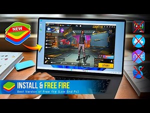 How To Install FREE FIRE on BlueStacks 5 | PLAY FREE FIRE SMOOTHLY On Low End PC/Laptop