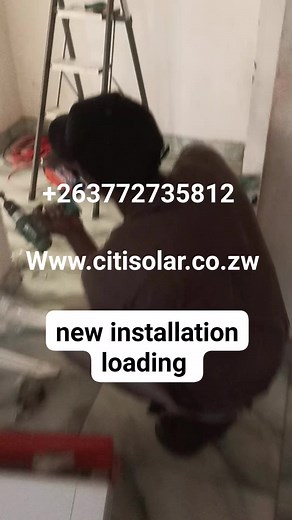 New installation loading in Aspindale.. CiTi Solar #solarenergy #harareproperties #solarinstallation | CiTi Solar