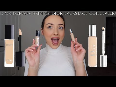 Dior Forever Skin Correct Full Coverage Concealer vs. Dior Backstage Concealer!