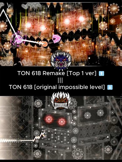 TON 618: Remake vs. Original Level Showdown