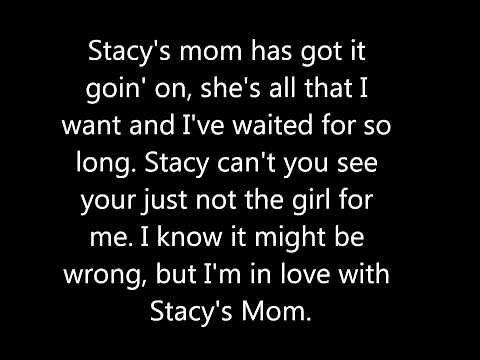 Stacy's Mom Lyrics