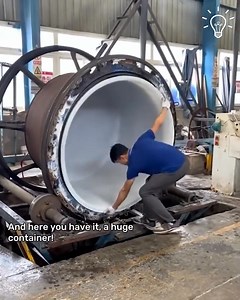 How huge containers are made! | Mom's Store