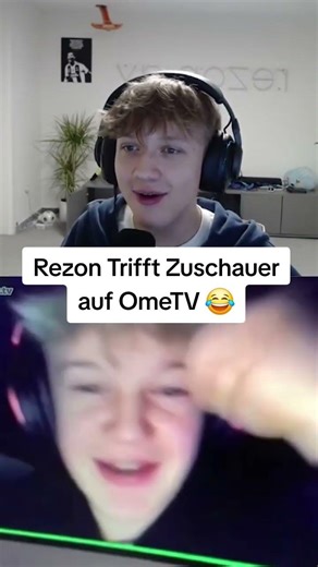 Rezon Trifft Zuschauer auf OmeTV 😂#rezon #shorts #fortnite