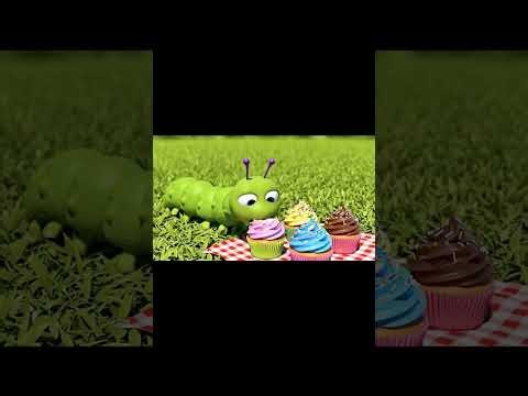 Benny the Hungry Caterpillar's Fun journey | kids story learning video for children