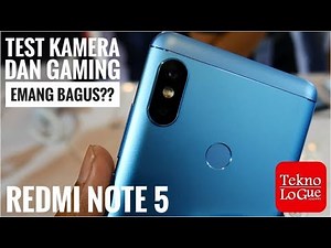 Xiaomi Redmi Note 5 - Tes kamera & gaming