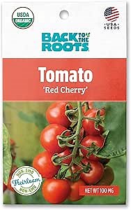 Back to The Roots 100% Organic Seed Packet - Tomato Red Cherry