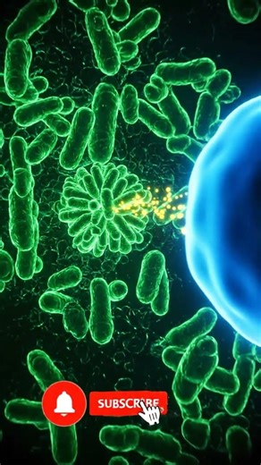 How Bacteria Communicate Through Chemical Signals Becteria Facts #shortsviral #naturefacts #science