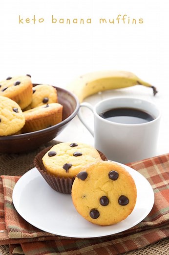 Keto Banana Muffins